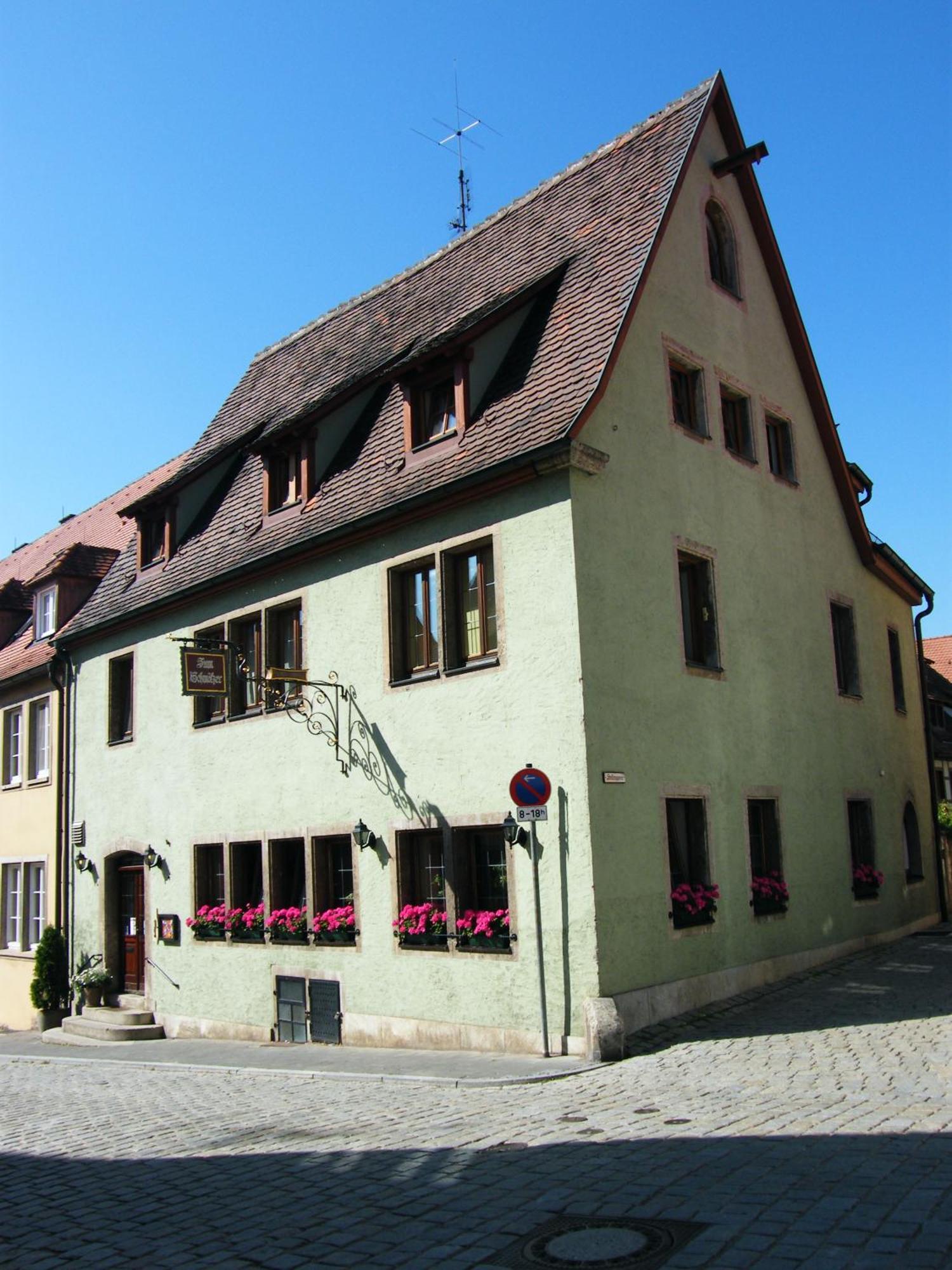 Pension Hofmann-Schmoelzer Rothenburg ob der Tauber Kültér fotó
